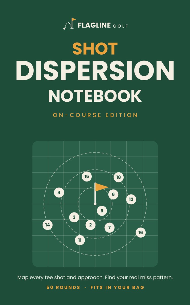 Shot Dispersion Notebook, On-Course Edition, cover
